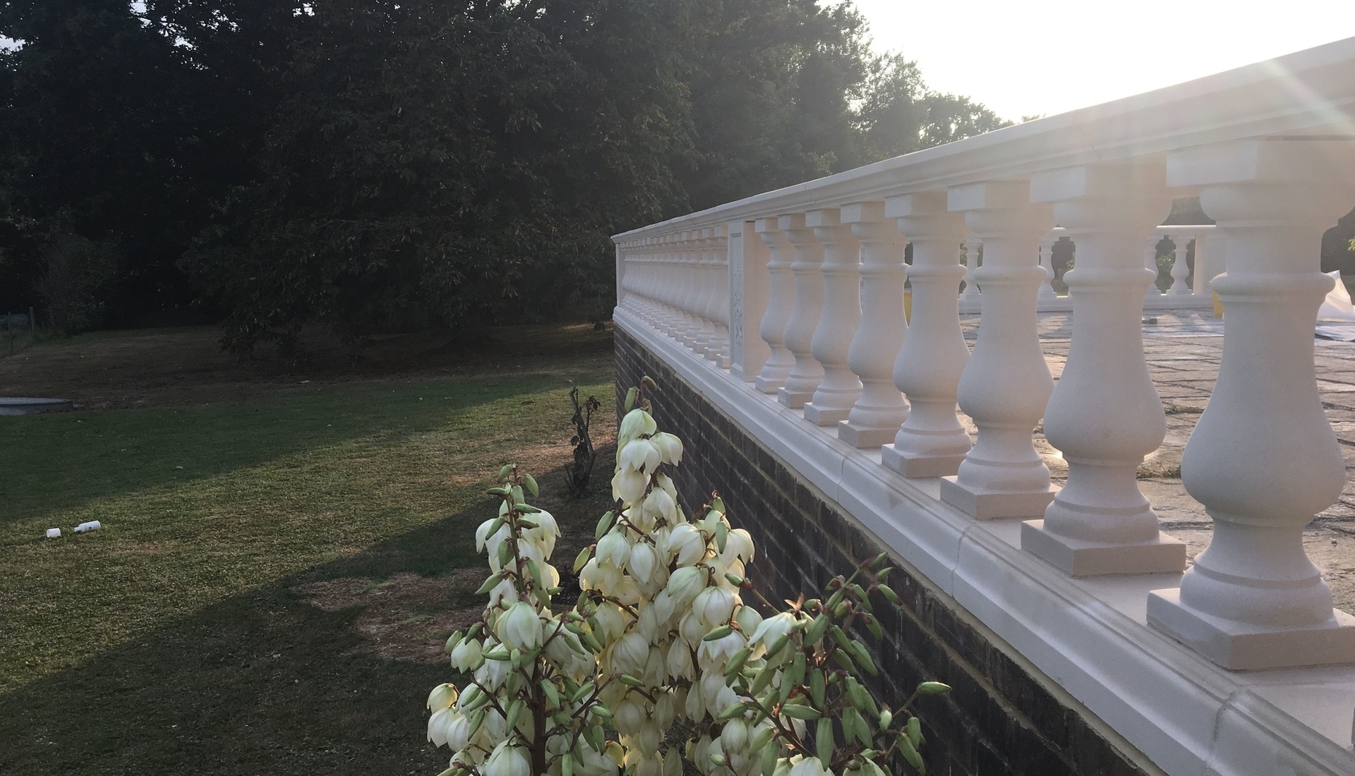 Classic Cast Stone Balustrade - Made in UK by Malling Masonry Stonework & Restoration Specialists in Kent